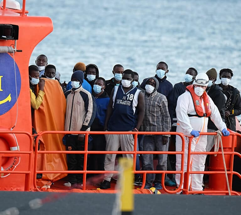 Canarias recibe un 156,9% más de migrantes irregulares que en el primer semestre de 2020