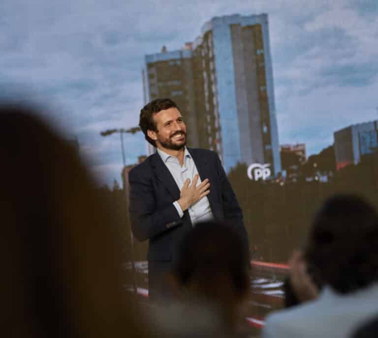 Tercer aniversario del líder del PP: Pablo Casado sella el partido y mira a Moncloa