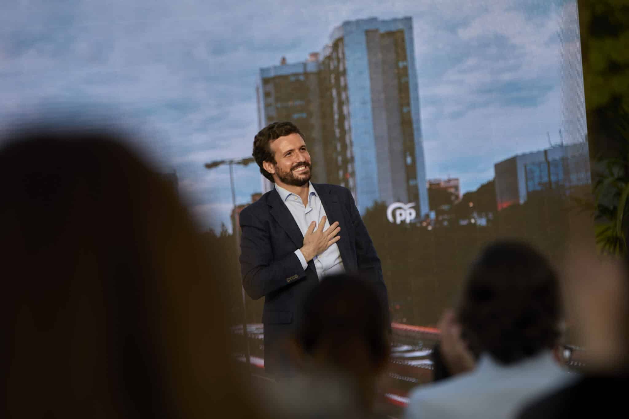 El líder del PP, Pablo Casado.