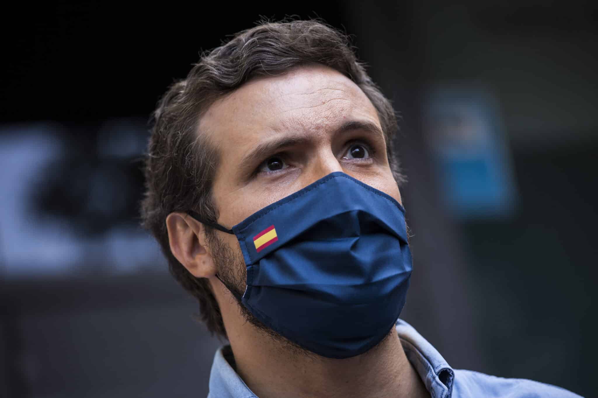 El líder del PP, Pablo Casado.