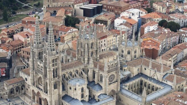 Imagen aérea de la Catedral de Burgos