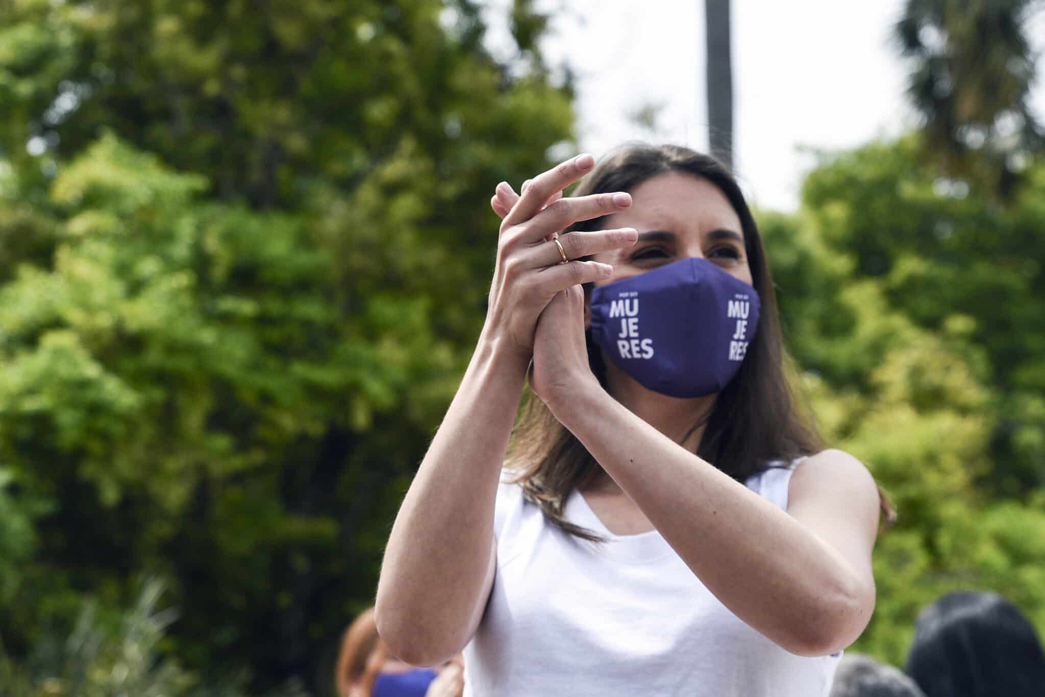 La ministra de Igualdad, Irene Montero,