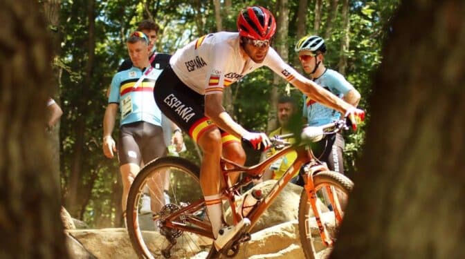 David Valero consigue la segunda medalla para España: bronce en mountain bike