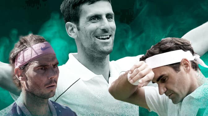 El debate del "GOAT": los datos que sitúan a Djokovic por encima de Federer y Nadal