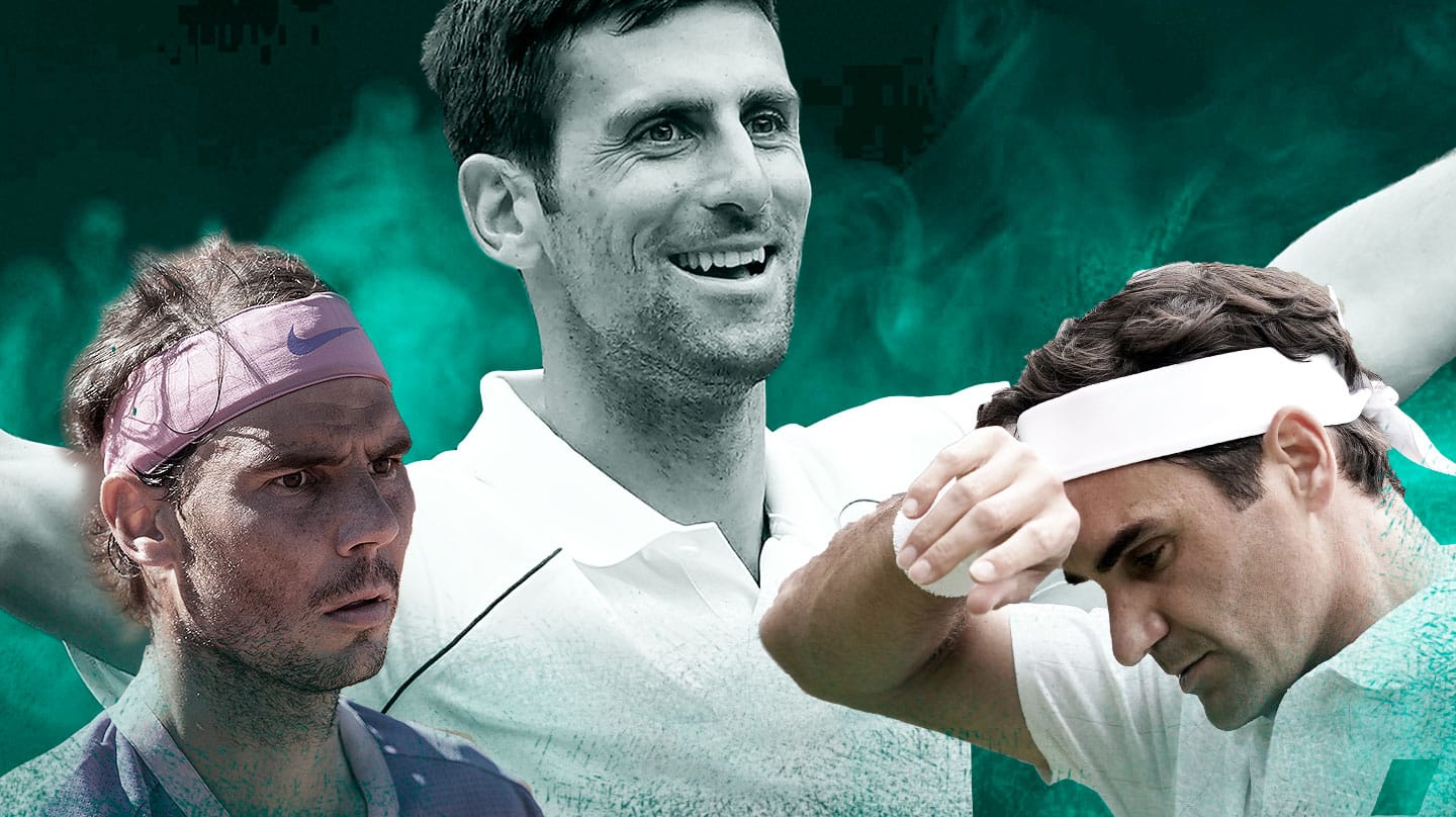Djokovic igualó este domingo los 20 Grand Slam de Federer y Nadal