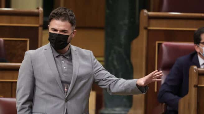 El portavoz de Esquerra Republicana en el Congreso, Gabriel Rufián