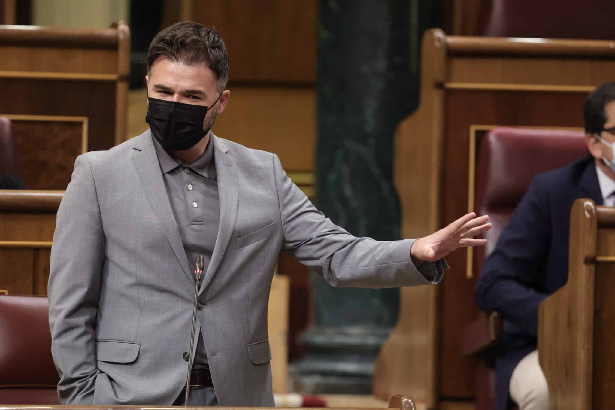 El portavoz de Esquerra Republicana en el Congreso, Gabriel Rufián