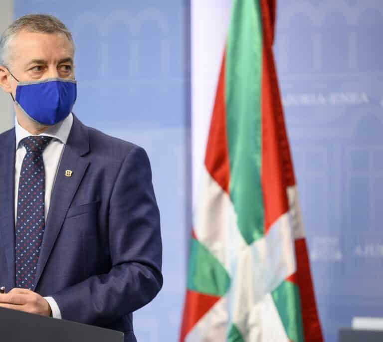 Urkullu pide por carta a Sánchez que vuelva a hacer obligatorio el uso de la mascarilla