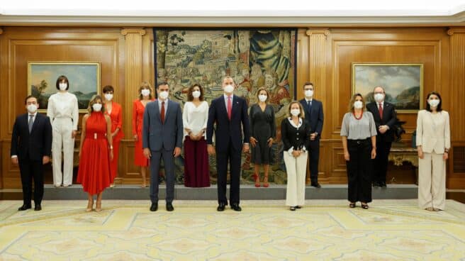 Toma de posesión de los nuevos ministros del Gobierno
