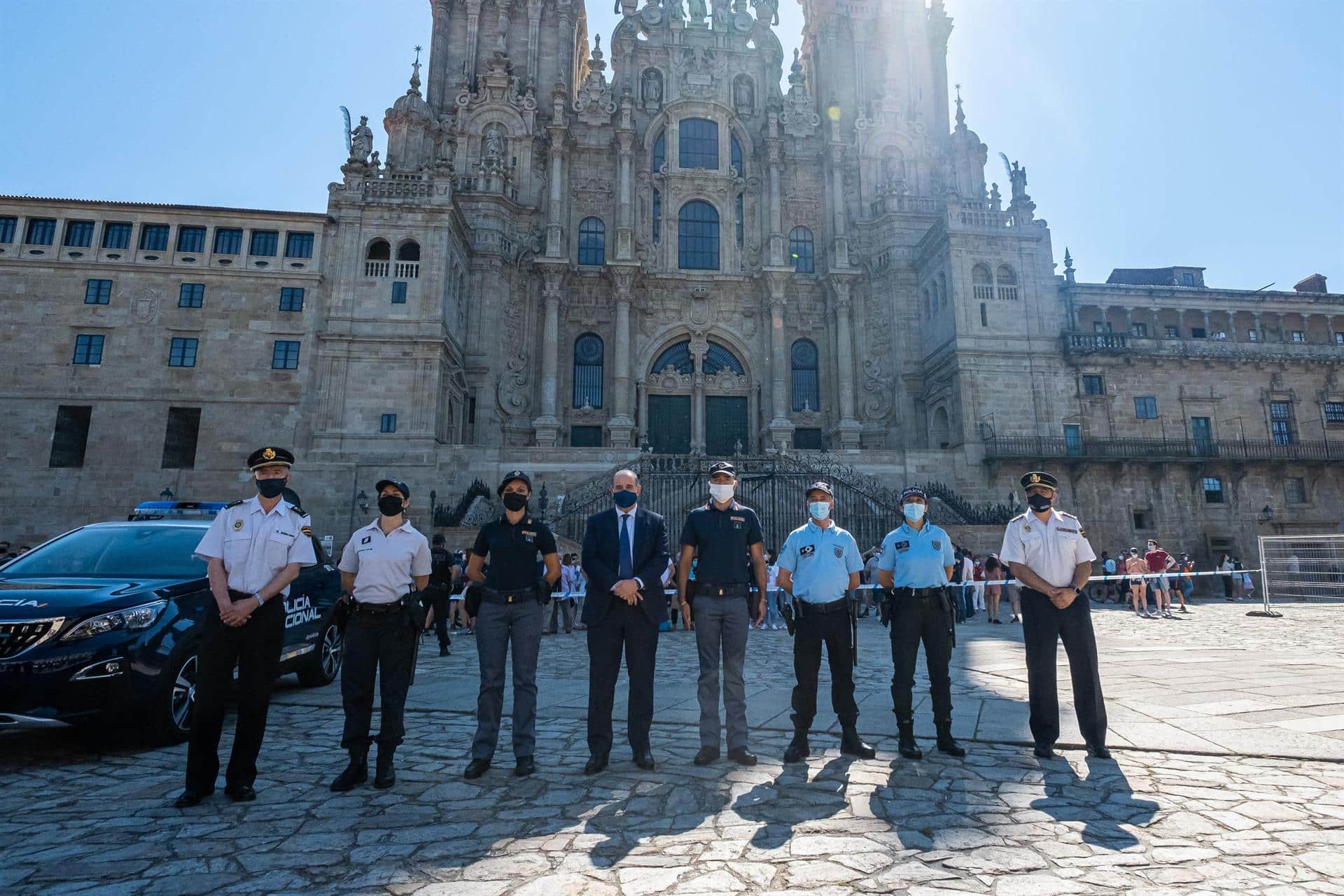 Los peregrinos podrán sellar credenciales en comisarías y un dispositivo de policías vigilará el Camino