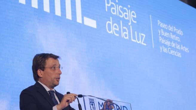 Almeida anuncia el I Festival Internacional de la Luz para "poner en valor" el patrimonio cultural urbano de Madrid