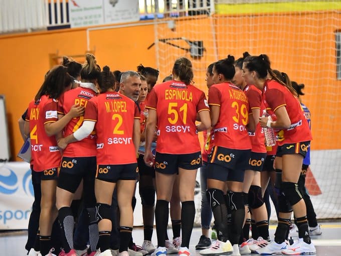 Las Guerreras, durante un partido de preparación para los Juegos Olímpicos de Tokio.