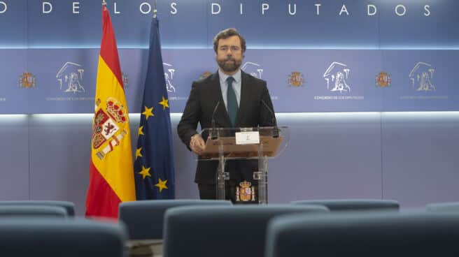 Vox vuelve a rechazar participar en el homenaje a las víctimas de Covid-19 El portavoz parlamentario de Vox, Iván Espinosa de los Monteros