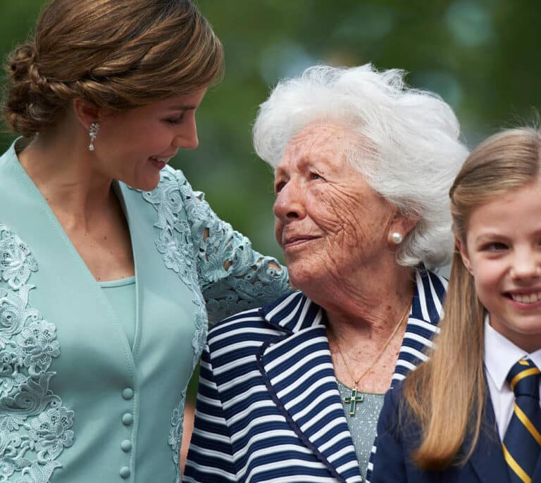 Muere la abuela de la reina Letizia, Menchu Álvarez del Valle