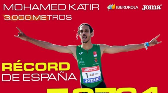 Mohamed Katir bate el tercer récord de España en un mes y llega eufórico a Tokio 2021