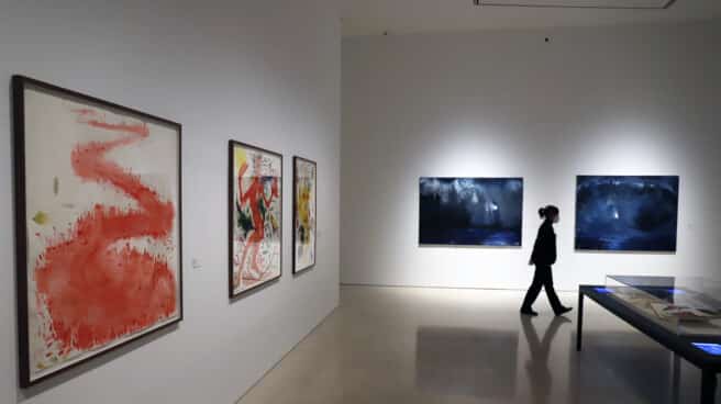 Presentación de la nueva muestra 'Miquel Barceló. Metamorfosis', en el Museo Picasso de Málaga