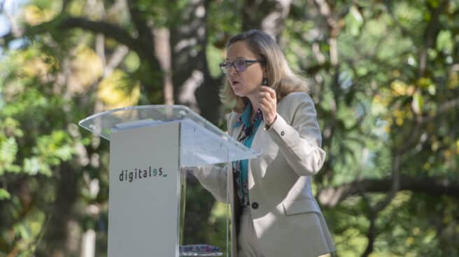 La vicepresidenta segunda y ministra de Asuntos Económicos y Transformación Digital, Nadia Calviño.