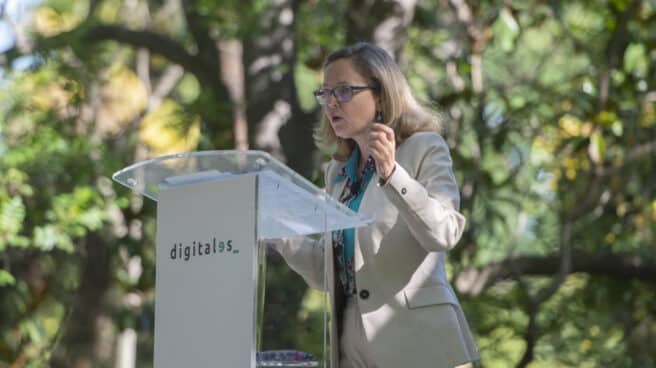 El Gobierno ha aprobado esta semana el anteproyecto de ley de start-ups La vicepresidenta segunda y ministra de Asuntos Económicos y Transformación Digital, Nadia Calviño.