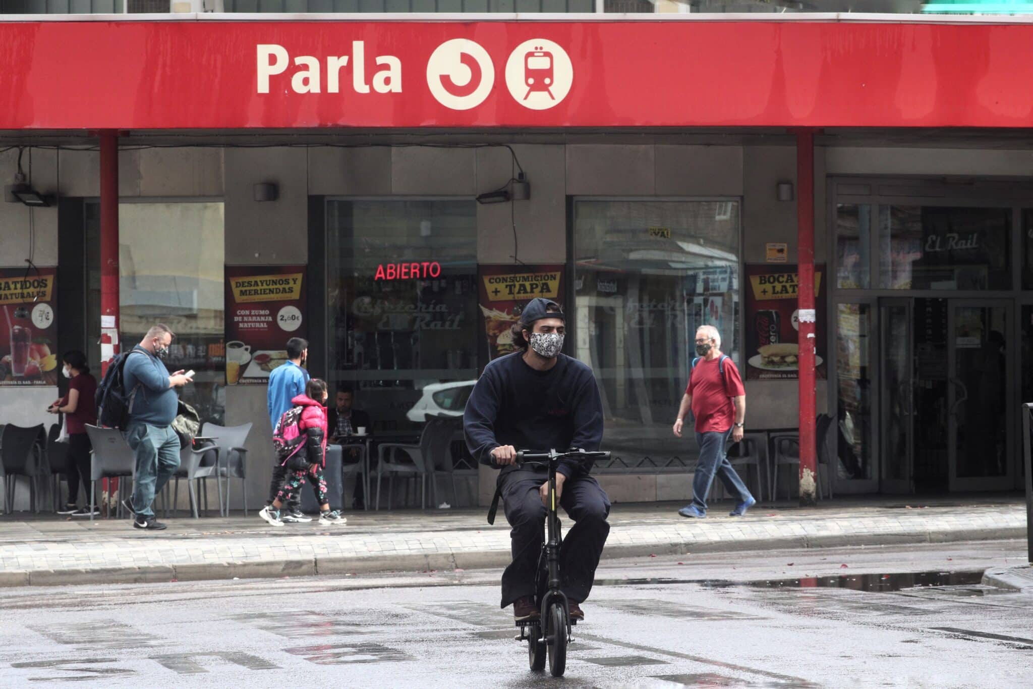 Estación de Renfe de Parla.