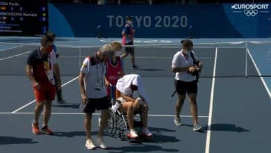 La tenista Paula Badosa se retira tras sufrir un golpe de calor