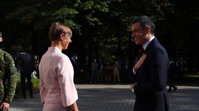 Pedro Sánchez, durante su viaje oficial a Estonia. Pedro Sánchez, durante su viaje oficial a Estonia.