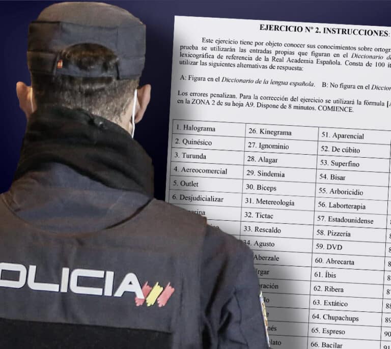 El Defensor del Pueblo pone en cuestión el examen de ortografía en las oposiciones a policía