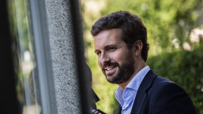 El presidente del PP, Pablo Casado.