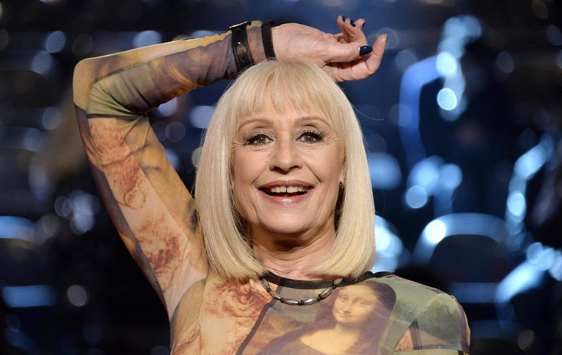 La artista Raffaella Carrà, fallecida a los 78 años de edad.