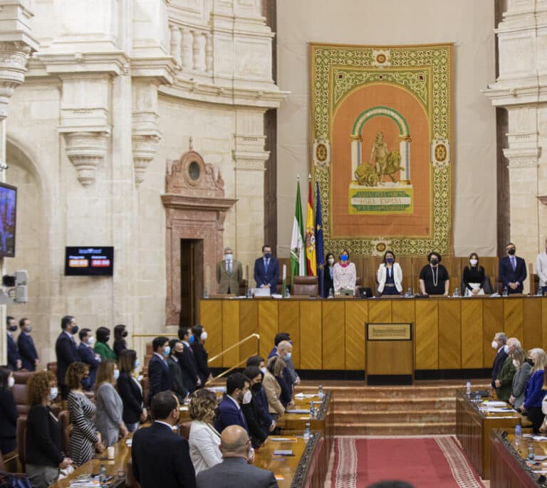 Una rata provoca el caos en el Parlamento andaluz