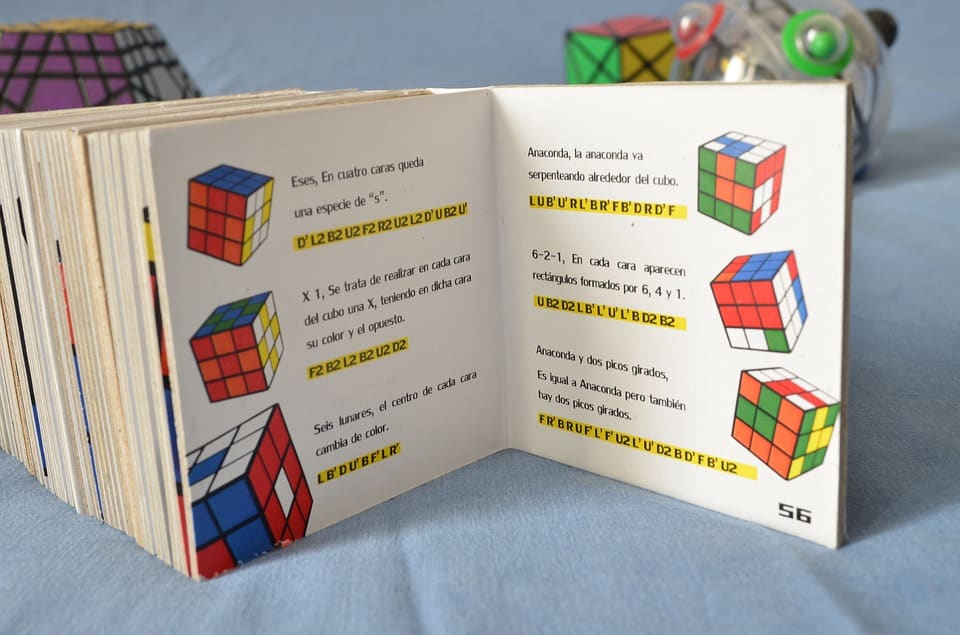 Instrucciones Cubo Rubik.