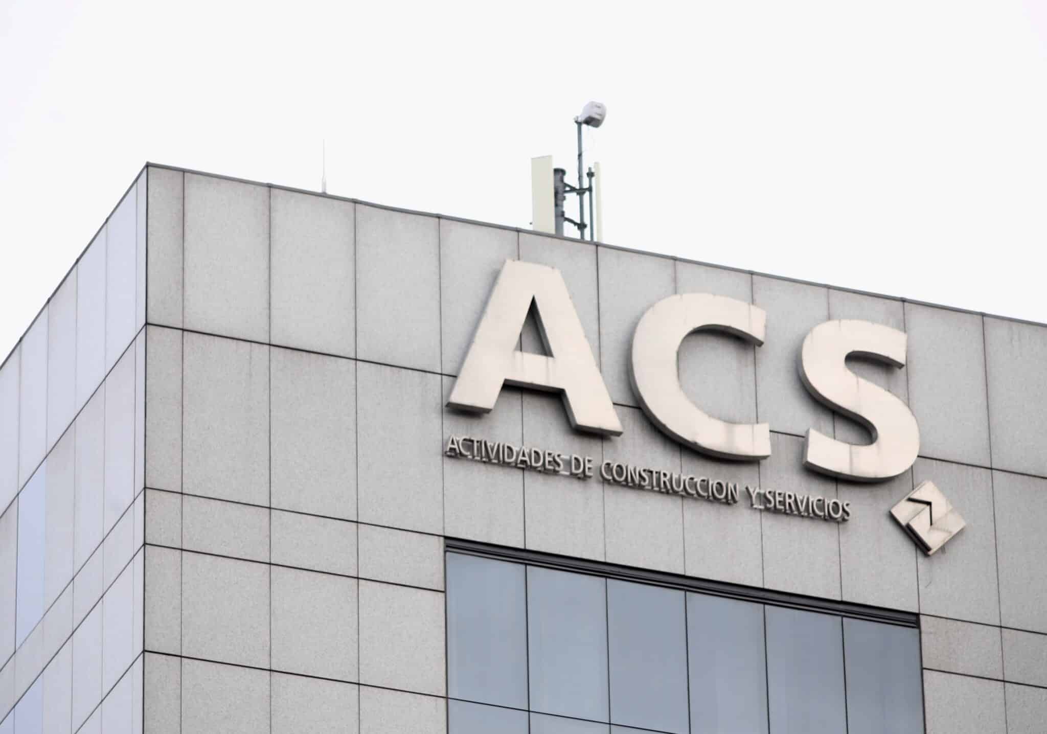 Imagen de la sede central de ACS en Madrid.