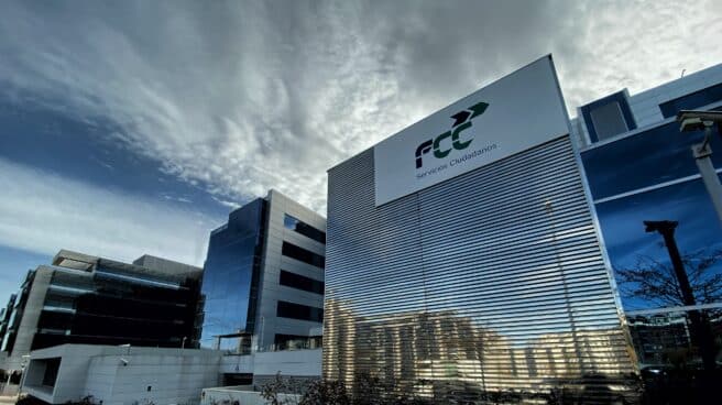 Imagen de la sede de FCC en Madrid.