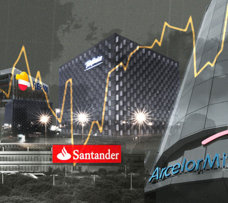 La banca, las 'telecos' y una farmacéutica conquistan el top 10 del Ibex en la primera mitad del año
