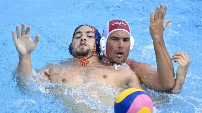La selección española de waterpolo, en un amistoso de preparación contra Hungría de cara a los Juegos Olímpicos de Tokio. La selección española de waterpolo, en un amistoso de preparación contra Hungría de cara a los Juegos Olímpicos de Tokio.