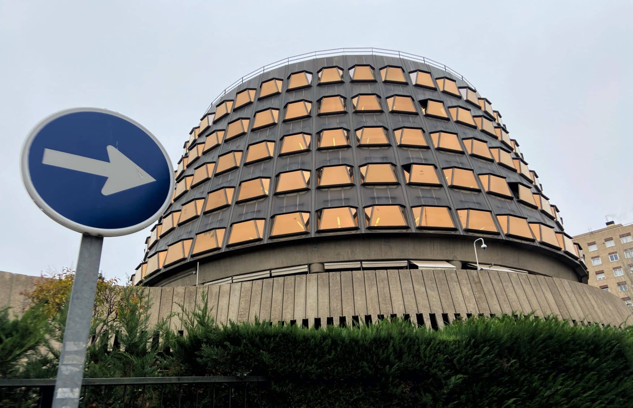 Edificio que alberga el Tribunal Constitucional, en Madrid.