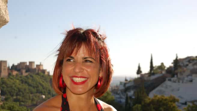 Teresa Rodríguez en Granada, durante la refundación de Adelante Andalucía Teresa Rodríguez en Granada, durante la refundación de Adelante Andalucía