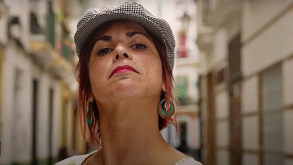 Teresa Rodríguez en el vídeo promocional de la refundación de Adelante Andalucía