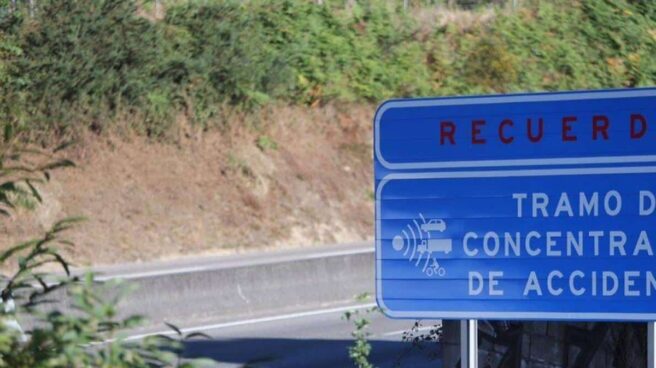 El tramo más peligroso y con mayor tasa de accidentes de las carreteras españolas Tramo de concentración de accidentes.