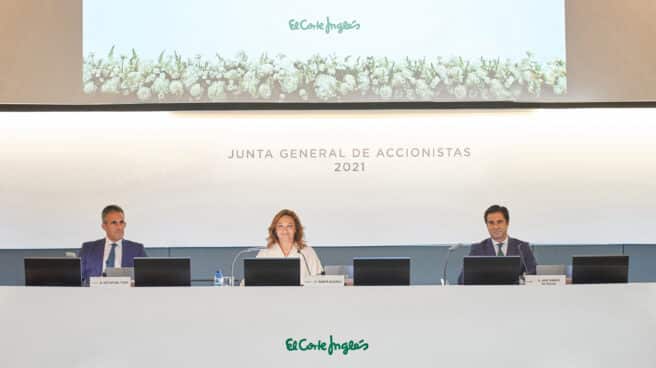 Víctor del Pozo, consejero delegado; Marta Álvarez, presidenta; José Ramón de Hoces, consejero secretario.