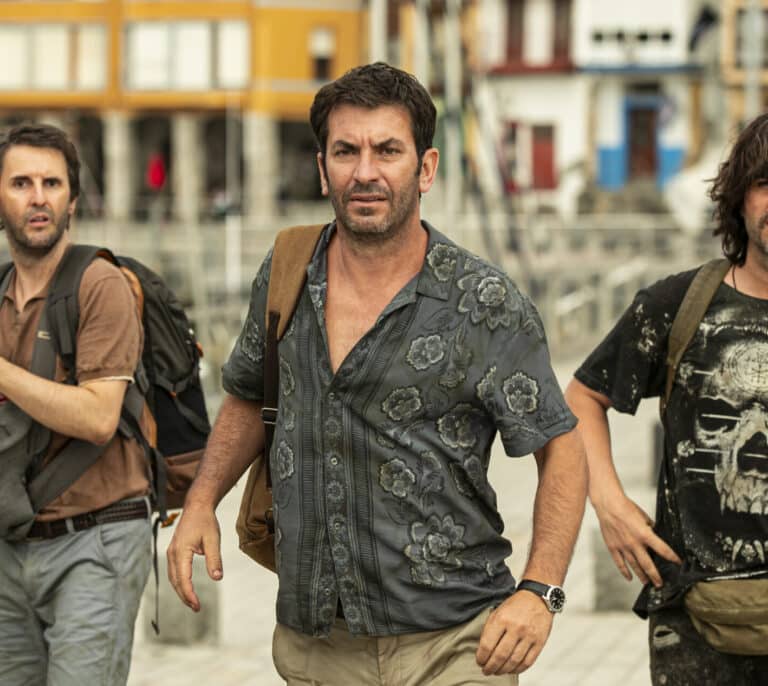 Julián López, Arturo Valls y Ernesto Sevilla en un "Interrail de cuarentones"
