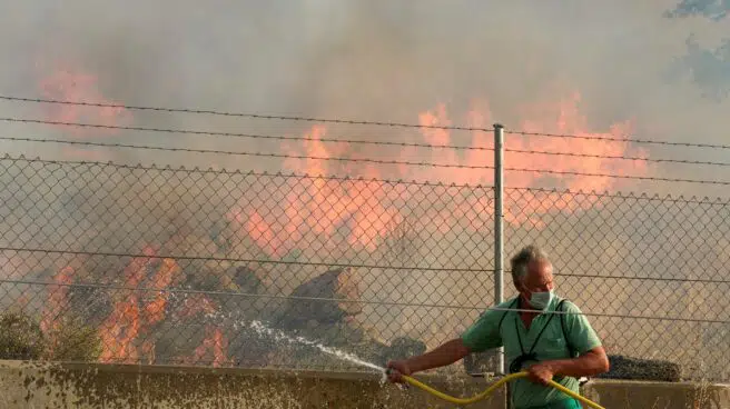 Mejora el incendio de Navalacruz (Ávila) con parte del perímetro estabilizado