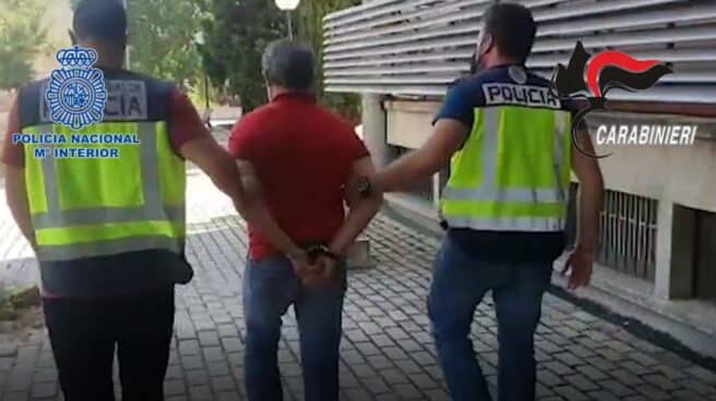 Detenido en Madrid el presunto máximo responsable de la mafia calabresa