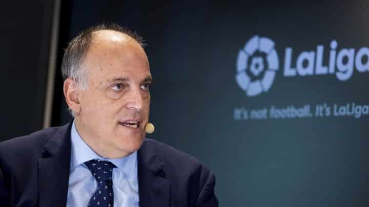 Javier Tebas (presidente de LaLiga).