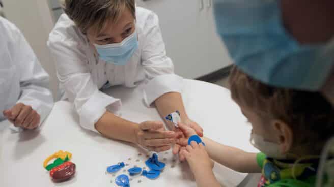 Médicos del Hospital Vall d'Hebron de Barcelona.