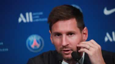 Messi, en su presentación con el PSG: "Estoy feliz y con las ganas intactas de seguir ganando"