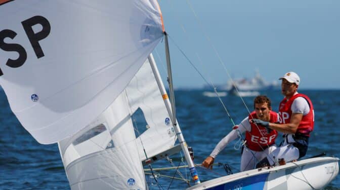 Jordi Xammar y Nico Rodríguez logran el bronce en el 470 de vela