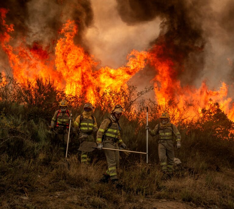 Casi toda España estará hoy en riesgo de incendios debido a las altas temperaturas