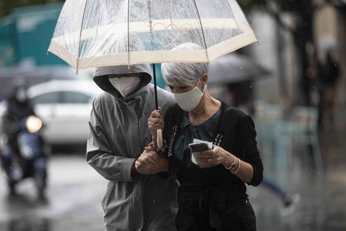 Septiembre arranca con alerta amarilla en todo el país por lluvias y tormentas