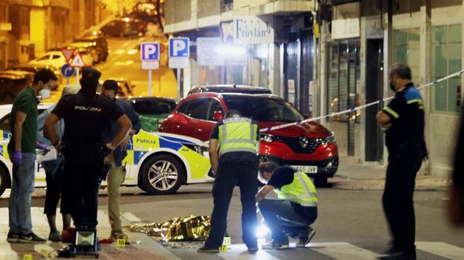Tiroteo en una calle de Salamanca. Tiroteo en una calle de Salamanca.