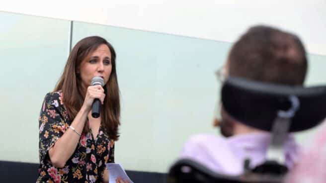 Ione Belarra junto a Pablo Echenique